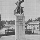 Pomnik Lotnika plac Unii Lubelskiej przed wojną