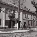 Jędrzejów. Rynek, południowa pierzeja, apteka Smagłowskich i dom Przypkowskich, 1931-1938