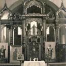 Jędrzejów. Cerkiew św. Mikołaja, wnętrze, 1916