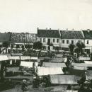 Jędrzejów. Rynek, jarmark, 1935